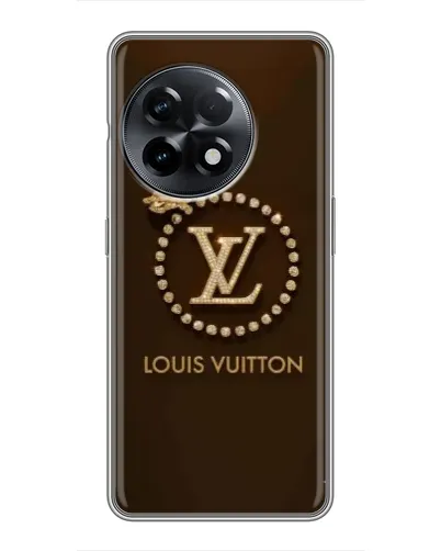 Чехол для OnePlus 11 с картинкой «LV — золотая печать»