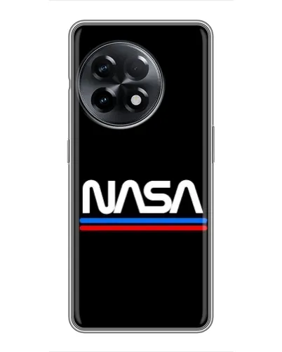Чохол для OnePlus 11 з картинкою «NASA — класика Red Blue» Чохол для OnePlus 11 з картинкою «NASA — класика Red Blue»