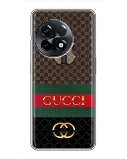 Чехол для OnePlus 11 с картинкой «Gucci — брендированный десерт»