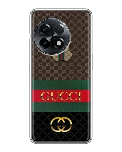 Чехол для OnePlus 11 с картинкой «Gucci — брендированный десерт»