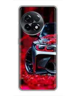 Чохол для OnePlus 11 з картинкою «Спортивна BMW та квіти» Чохол для OnePlus 11 з картинкою «Спортивна BMW та квіти»