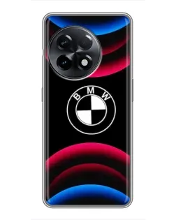 Чохол для OnePlus 11 з картинкою «Логотип BMW та неонові дуги» Чохол для OnePlus 11 з картинкою «Логотип BMW та неонові дуги»