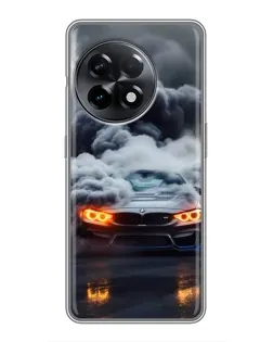 Чохол для OnePlus 11 з картинкою «BMW у диму» Чохол для OnePlus 11 з картинкою «BMW у диму»