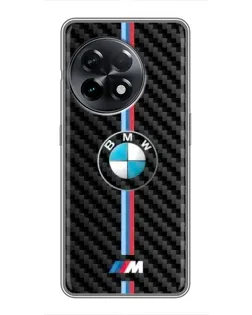 Чохол для OnePlus 11 з картинкою «Емблема BMW та карбон» Чохол для OnePlus 11 з картинкою «Емблема BMW та карбон»