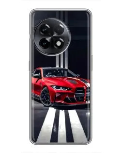 Чохол для OnePlus 11 з картинкою «Червона BMW на дорозі» Чохол для OnePlus 11 з картинкою «Червона BMW на дорозі»