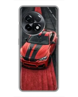 Чохол для OnePlus 11 з картинкою «BMW на червоній доріжці» Чохол для OnePlus 11 з картинкою «BMW на червоній доріжці»