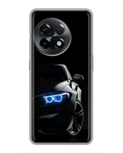 Чохол для OnePlus 11 з картинкою «BMW — нічний погляд» Чохол для OnePlus 11 з картинкою «BMW — нічний погляд»