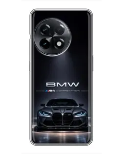 Чохол для OnePlus 11 з картинкою «BMW крізь нічне місто» Чохол для OnePlus 11 з картинкою «BMW крізь нічне місто»
