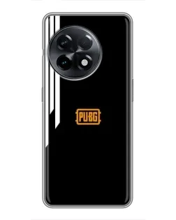 Чехол для OnePlus 11 с картинкой «PUBG — вертикальные линии»