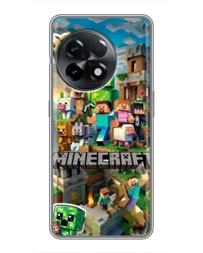 Чехол для OnePlus 11 с картинкой «Замок Minecraft» Чехол для OnePlus 11 с картинкой «Замок Minecraft»