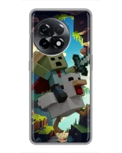 Чехол для OnePlus 11 с картинкой «Стив и гусь»