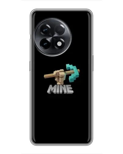 Чехол для OnePlus 11 с картинкой «Алмазная кирка» Чехол для OnePlus 11 с картинкой «Алмазная кирка»