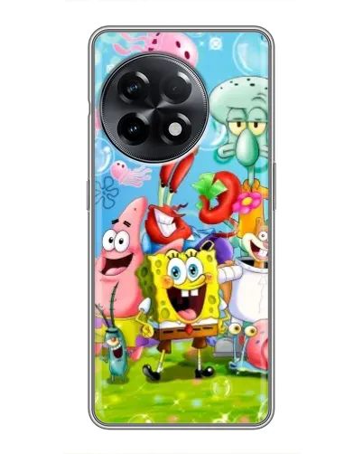 Чехол для OnePlus 11 с картинкой «Губка Боб и друзья» Чехол для OnePlus 11 с картинкой «Губка Боб и друзья»