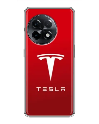 Чехол для OnePlus 11 с картинкой «Tesla Red Classic»