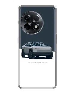 Чохол для OnePlus 11 з картинкою «Сріблястий Cybertruck Tesla» Чохол для OnePlus 11 з картинкою «Сріблястий Cybertruck Tesla»