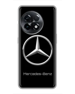 Чехол для OnePlus 11 с картинкой «Mercedes Silver Logo»
