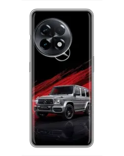 Чехол для OnePlus 11 с картинкой «Mercedes G-Class красный»