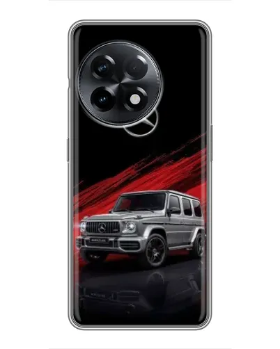 Чехол для OnePlus 11 с картинкой «Mercedes G-Class красный»