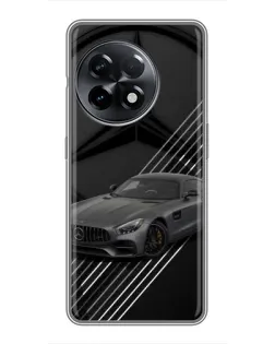 Чехол для OnePlus 11 с картинкой «Mercedes AMG — графика»