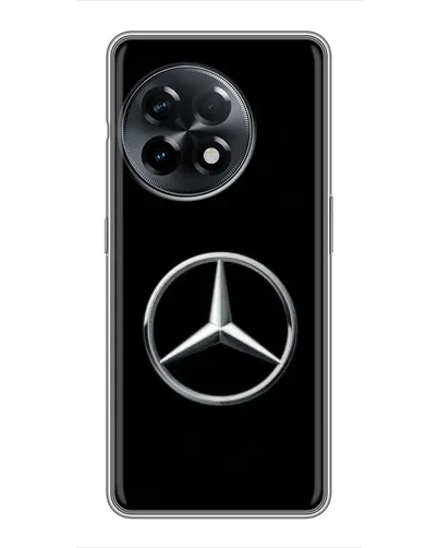 Чехол для OnePlus 11 с картинкой «Mercedes классический лого»