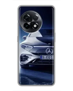 Чехол для OnePlus 11 с картинкой «Mercedes EQ — будущее»