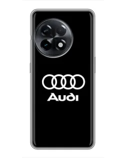 Чехол для OnePlus 11 с картинкой «Классическое лого Audi»
