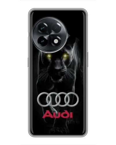Чехол для OnePlus 11 с картинкой «Пантера и Audi»