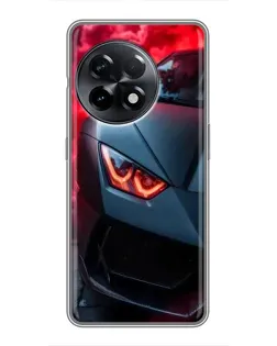 Чехол для OnePlus 11 с картинкой «Lamborghini красное сияние» Чехол для OnePlus 11 с картинкой «Lamborghini красное сияние»