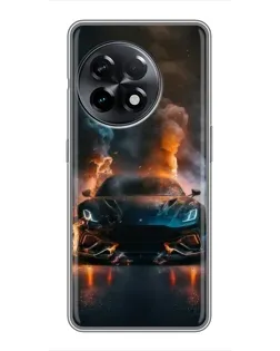 Чехол для OnePlus 11 с картинкой «Lamborghini дымная эстетика» Чехол для OnePlus 11 с картинкой «Lamborghini дымная эстетика»