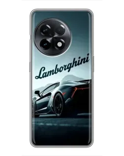 Чехол для OnePlus 11 с картинкой «Классическая надпись Lamborghini» Чехол для OnePlus 11 с картинкой «Классическая надпись Lamborghini»