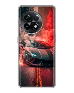 Чехол для OnePlus 11 с картинкой «Lamborghini красный дым» Чехол для OnePlus 11 с картинкой «Lamborghini красный дым»
