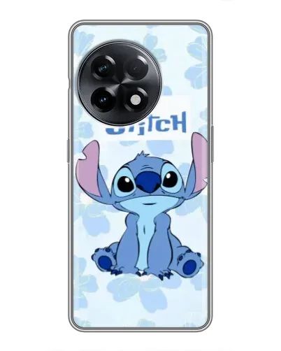 Чохол для OnePlus 11 з картинкою «Stitch серед квітів»