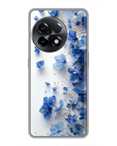 Чехол для OnePlus 11 с картинкой «Голубой цветочный каскад» Чехол для OnePlus 11 с картинкой «Голубой цветочный каскад»