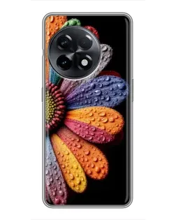 Чохол для OnePlus 11 з картинкою «Райдужна квітка»