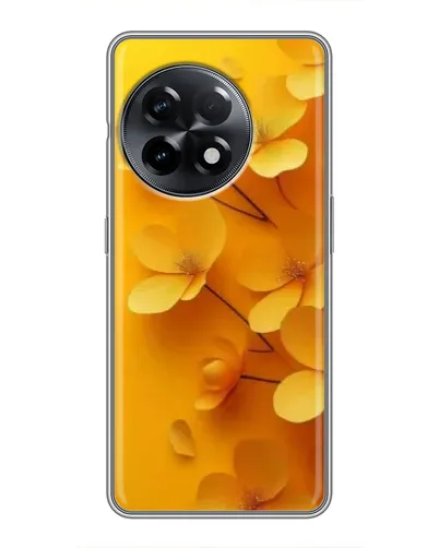 Чехол для OnePlus 11 с картинкой «Золотые лепестки» Чехол для OnePlus 11 с картинкой «Золотые лепестки»
