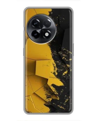 Чохол для OnePlus 11 з картинкою «Золоті уламки геометрії»