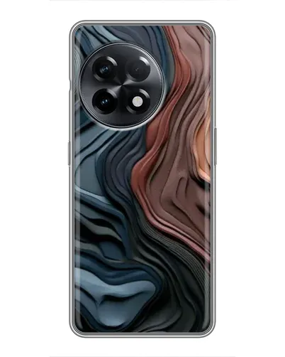 Чохол для OnePlus 11 з картинкою «Кольорові хвилі каньйону»