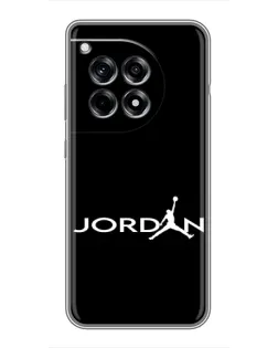 Чехол для OnePlus 12 Pro с картинкой «Jordan White Logo»
