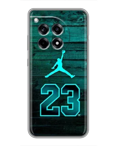 Чехол для OnePlus 12 Pro с картинкой «Jordan Cyan 23»