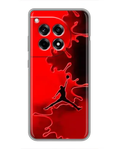 Чехол для OnePlus 12 Pro с картинкой «Jordan Red Smoke»