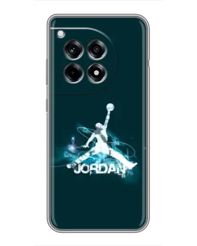Чехол для OnePlus 12 Pro с картинкой «Jordan Blue Fire»