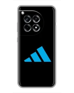 Чохол для OnePlus 12 Pro з картинкою «Adidas Cyan Logo»
