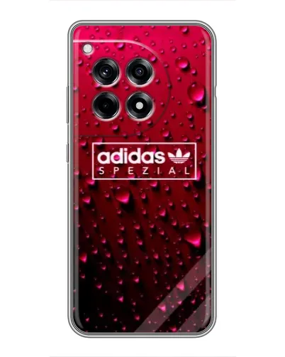 Чохол для OnePlus 12 Pro з картинкою «Adidas Gold Marble»