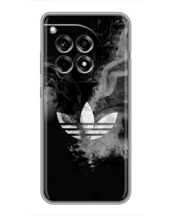 Чохол для OnePlus 12 Pro з картинкою «Абстрактний дим Adidas»