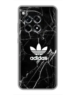 Чохол для OnePlus 12 Pro з картинкою «Білий мармур Adidas»