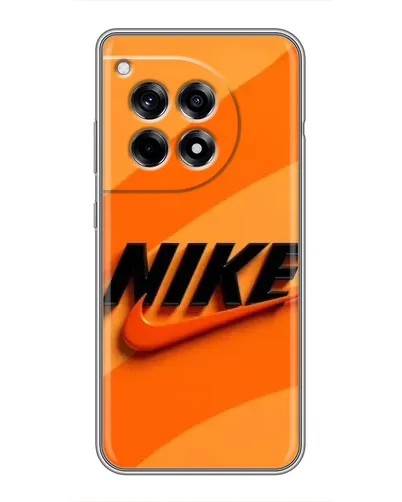 Чохол для OnePlus 12 Pro з картинкою «Помаранчевий драйв Nike»