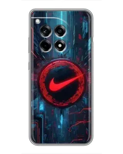 Чохол для OnePlus 12 Pro з картинкою «Техногенний стиль Nike»