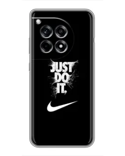 Чохол для OnePlus 12 Pro з картинкою «Текстовий принт Nike»