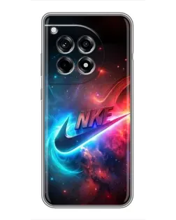 Чохол для OnePlus 12 Pro з картинкою «Вогняний логотип Nike»