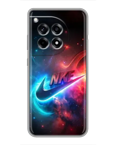 Чохол для OnePlus 12 Pro з картинкою «Вогняний логотип Nike»